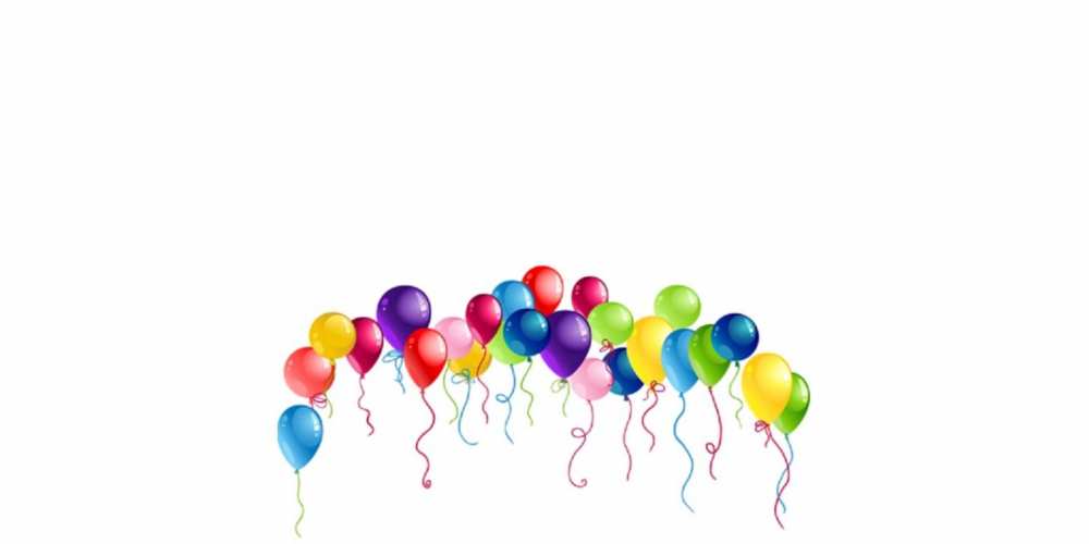 Открытка на каждый день с именем, Ионос C юбилеем Воздушные шары, ленты Прикольная открытка с пожеланием онлайн скачать бесплатно 