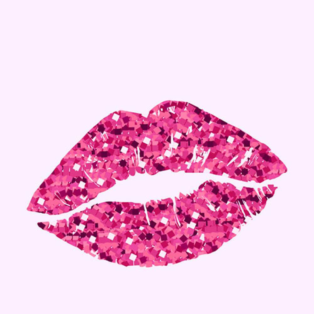 Открытка на каждый день с именем, Илья Любим целуем обнимаем тебя открытка с женскими губами и поцелуем для парня Прикольная открытка с пожеланием онлайн скачать бесплатно 