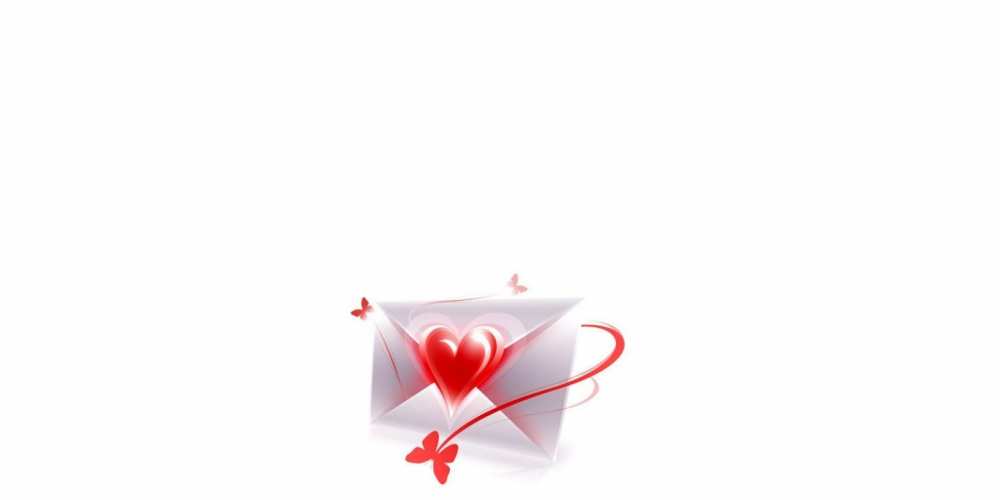 Открытка на каждый день с именем, Миша Хорошего дня тебе конверт с сердечком Прикольная открытка с пожеланием онлайн скачать бесплатно 