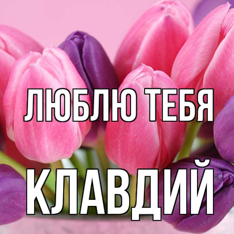 Картинка Люблю тебя, Клавдий