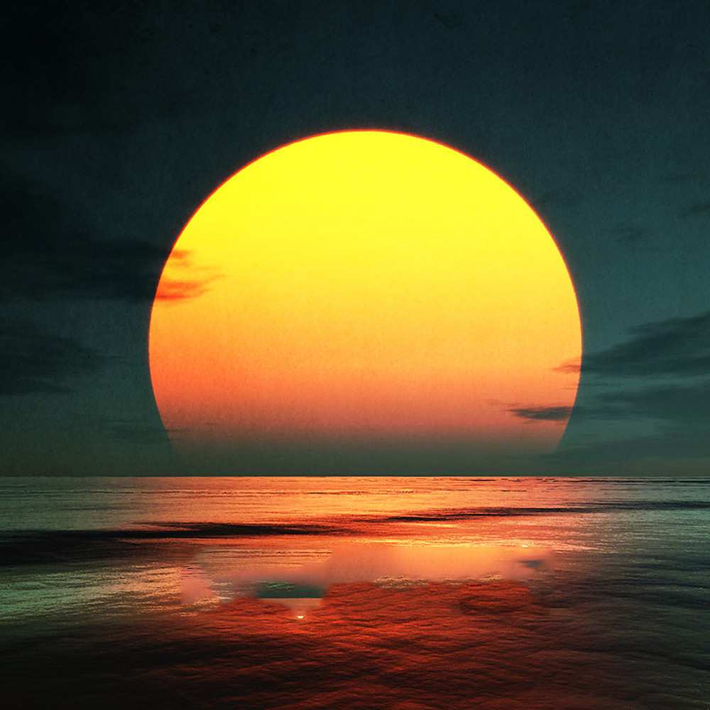 Открытка на каждый день с именем, Мурат Доброй ночи огромный диск солнц Прикольная открытка с пожеланием онлайн скачать бесплатно 