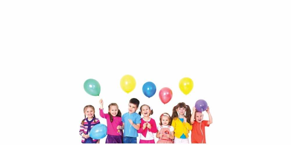 Открытка на каждый день с именем, Густав C юбилеем Дети, шары Прикольная открытка с пожеланием онлайн скачать бесплатно 