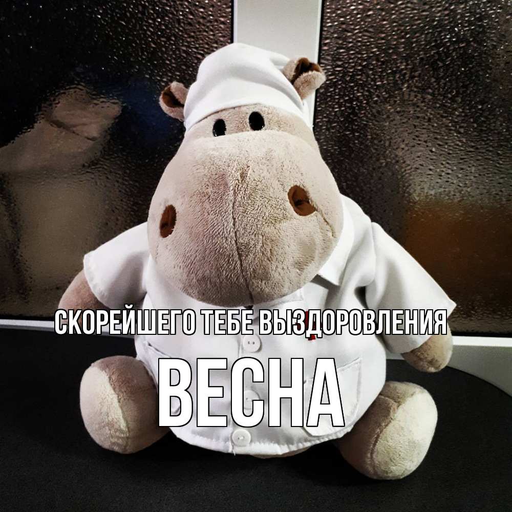 Открытка на каждый день с именем, Весна Скорейшего тебе выздоровления всех излечит исцелит Прикольная открытка с пожеланием онлайн скачать бесплатно 