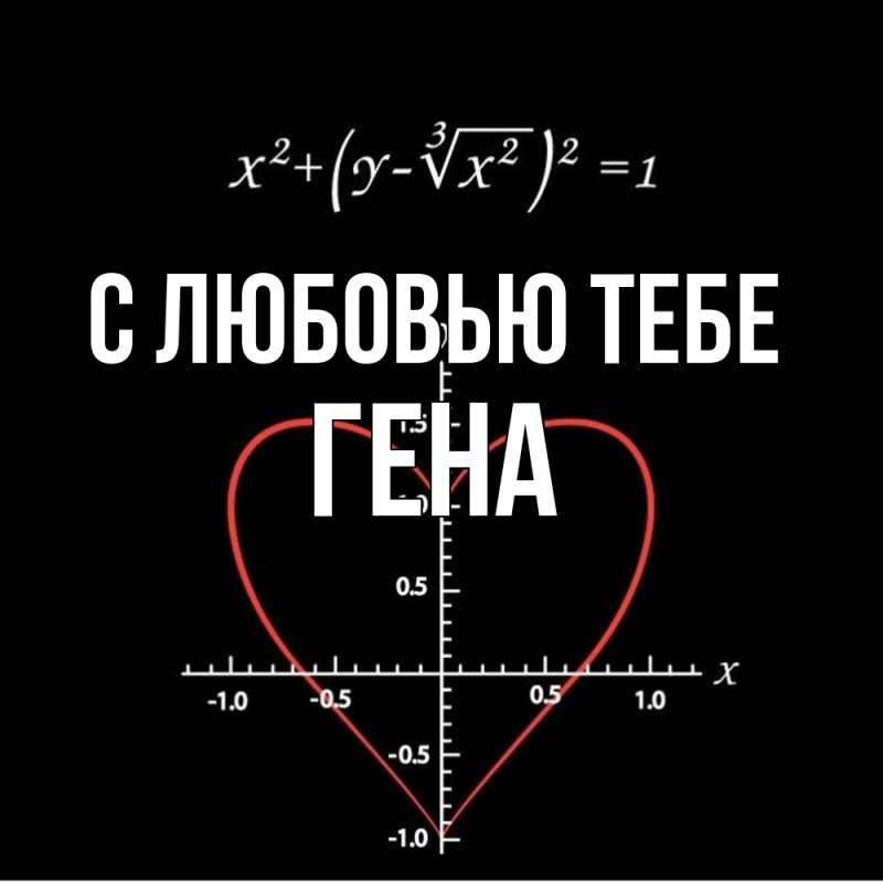 Картинка С любовью тебе, Гена
