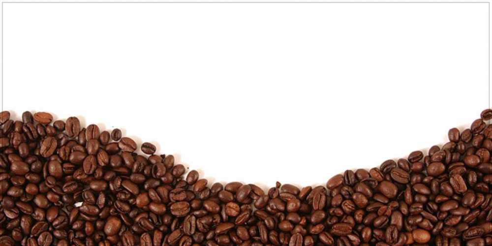 Открытка на каждый день с именем, Аполлинарий С хорошим утром текст на белом фоне и снизу кофейные зерна Прикольная открытка с пожеланием онлайн скачать бесплатно 