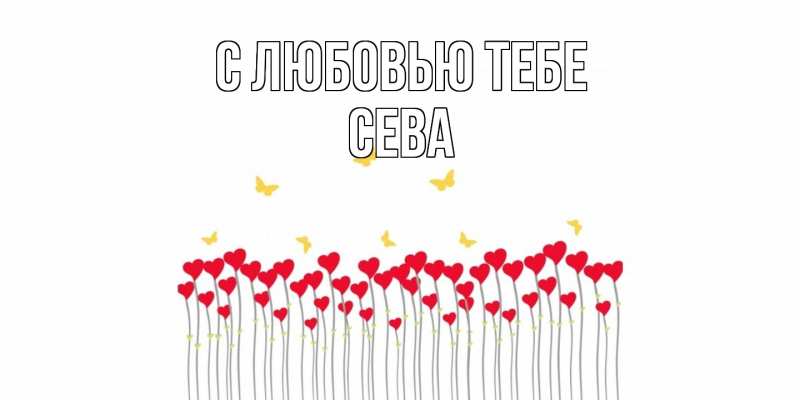 Картинка С любовью тебе, Сева
