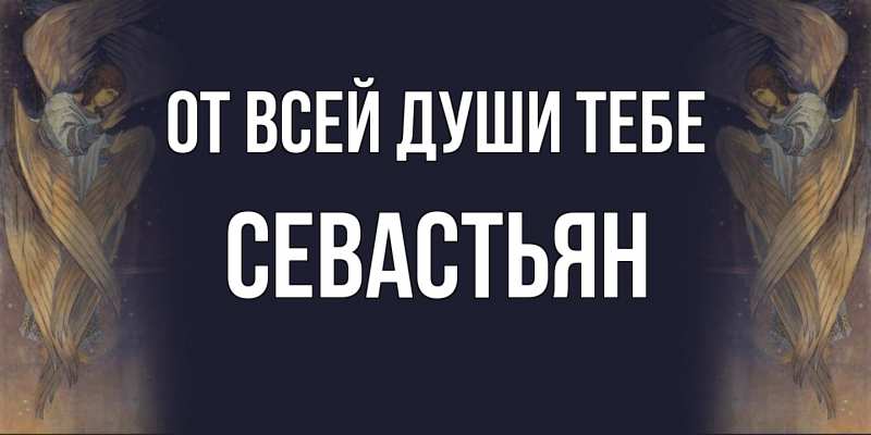 Картинка От всей души тебе, Севастьян