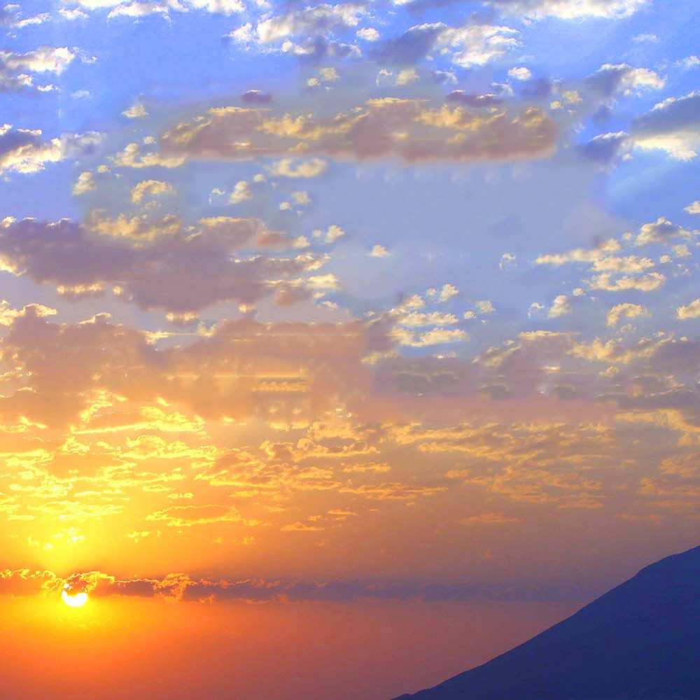 Открытка на каждый день с именем, Серафим С хорошим утром облака и солнце Прикольная открытка с пожеланием онлайн скачать бесплатно 