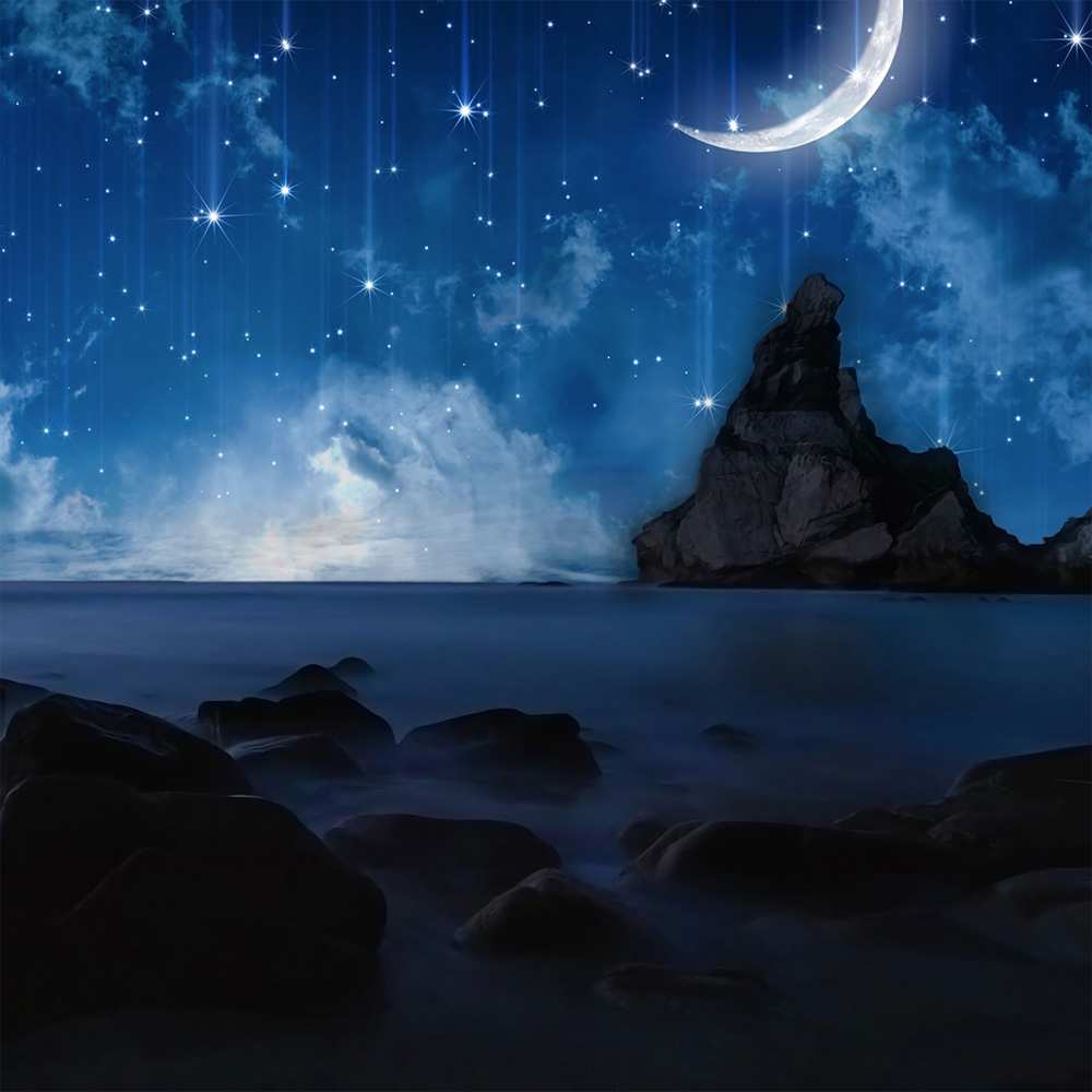Открытка на каждый день с именем, Альфия Доброй ночи море Прикольная открытка с пожеланием онлайн скачать бесплатно 