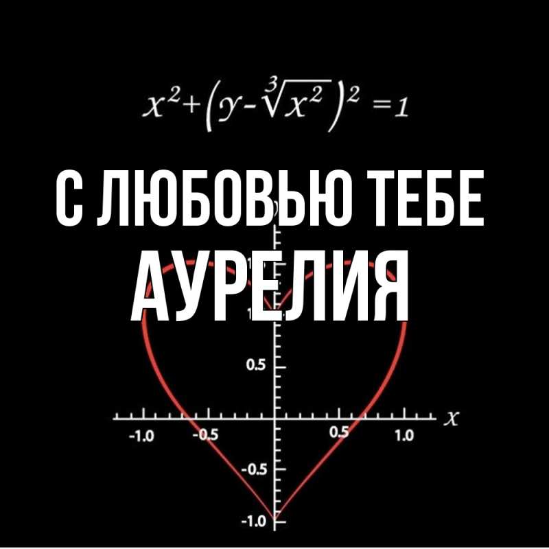 Картинка С любовью тебе, Аурелия