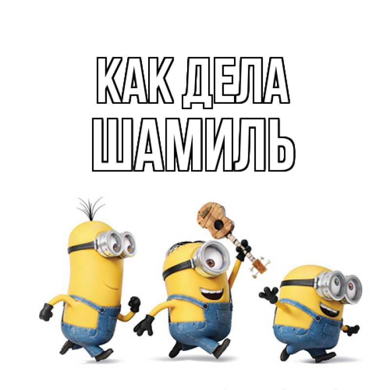 Картинка Как дела, Шамиль