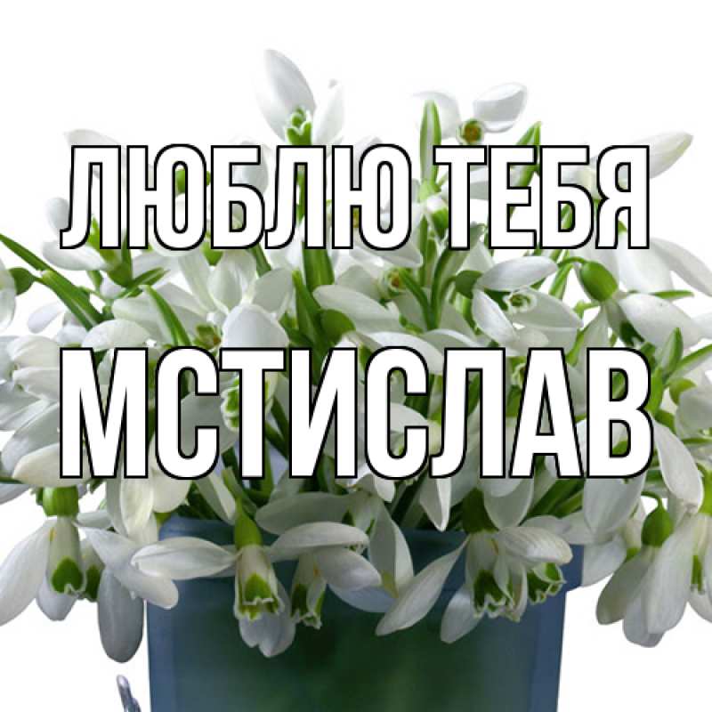 Картинка Люблю тебя, Мстислав