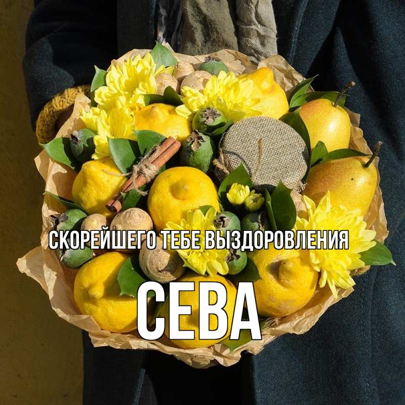 Картинка Скорейшего тебе выздоровления, Сева