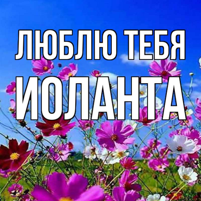 Картинка Люблю тебя, Иоланта