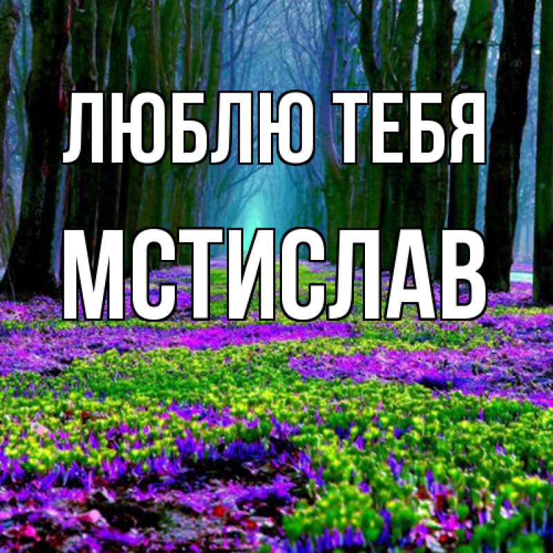 Картинка Люблю тебя, Мстислав