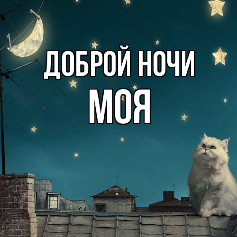 Картинка Доброй ночи, Моя
