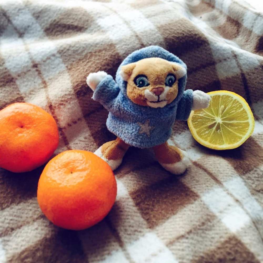 Открытка на каждый день с именем, Илья Скорейшего тебе выздоровления вот тебе апельсинка и лимон Прикольная открытка с пожеланием онлайн скачать бесплатно 