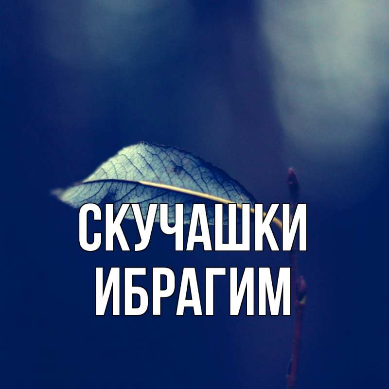 Открытка с именем, Ибрагим, Скучашки