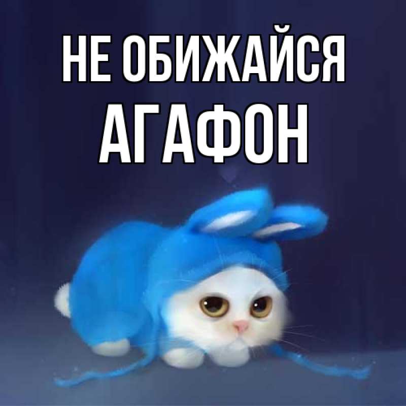 Картинка Не обижайся, Агафон