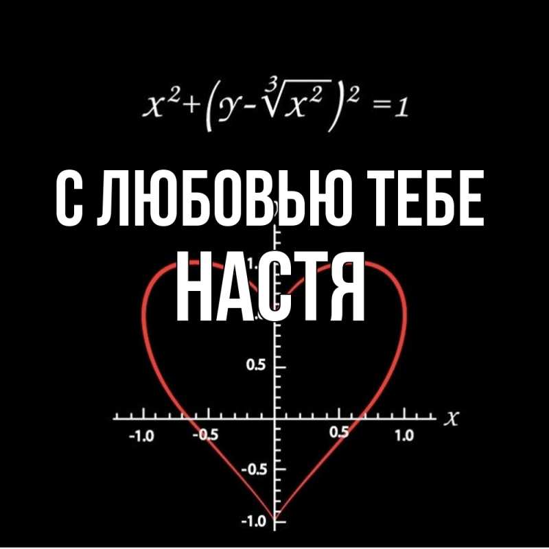 Картинка С любовью тебе, Настя