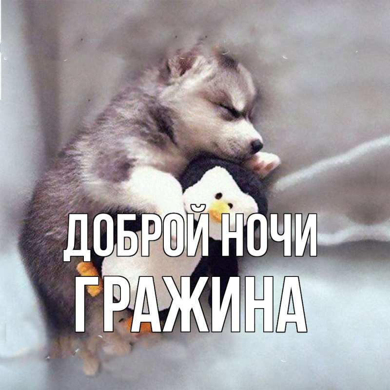 Картинка Доброй ночи, Гражина
