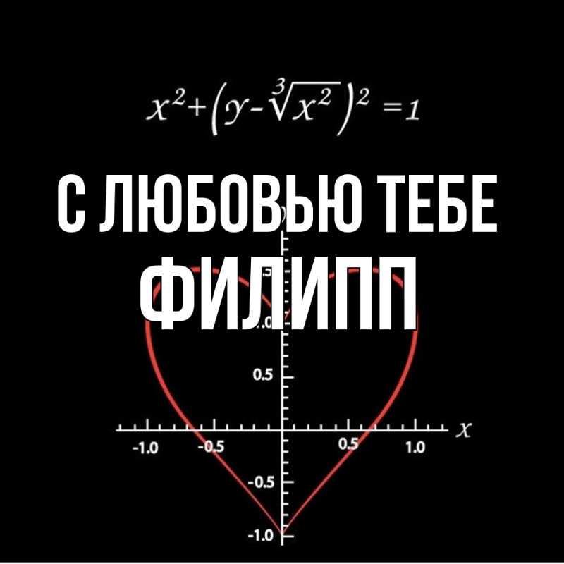 Картинка С любовью тебе, Филипп