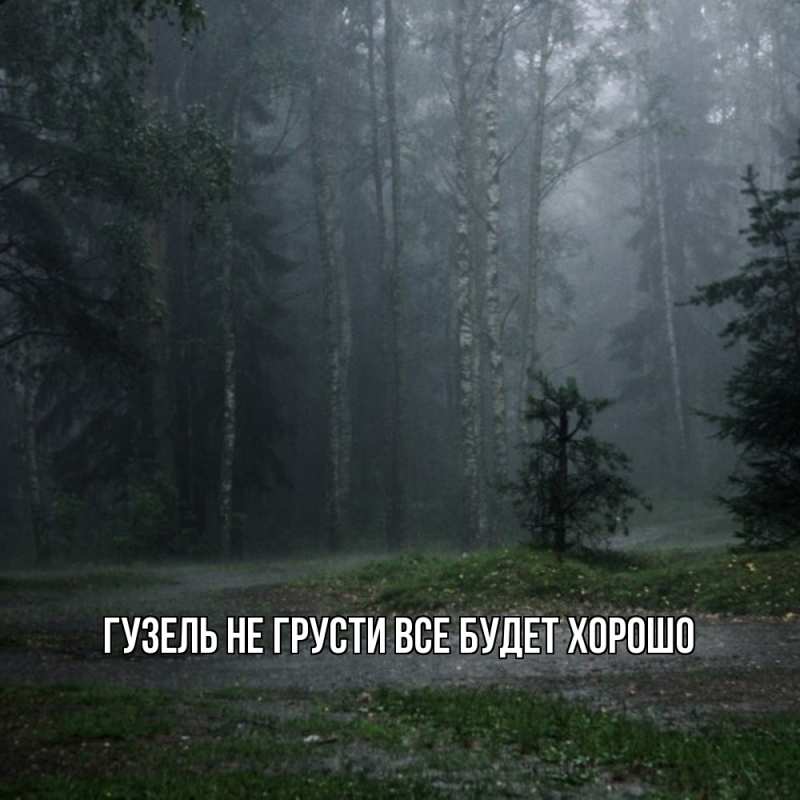 Картинка Не грусти, все будет хорошо, Гузель