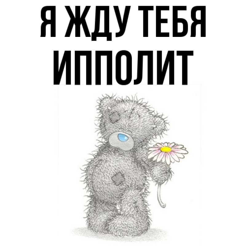 Картинка Я жду тебя, Ипполит