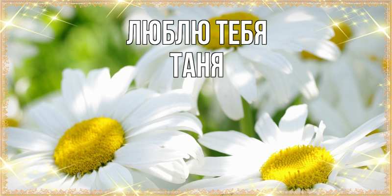 Картинка Люблю тебя, Таня