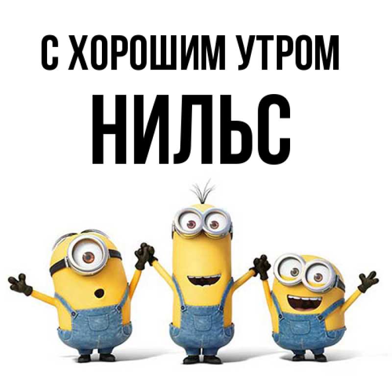 Картинка С хорошим утром, Нильс