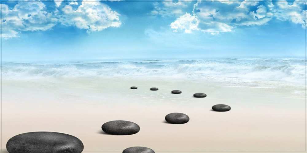 Открытка на каждый день с именем, Агунда С хорошим утром море небо и песок Прикольная открытка с пожеланием онлайн скачать бесплатно 