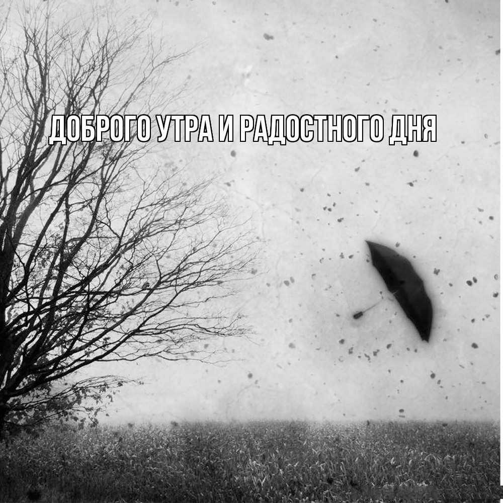 Открытка на каждый день с именем, Ия Не грусти все будет хорошо летящий зонтик Прикольная открытка с пожеланием онлайн скачать бесплатно 