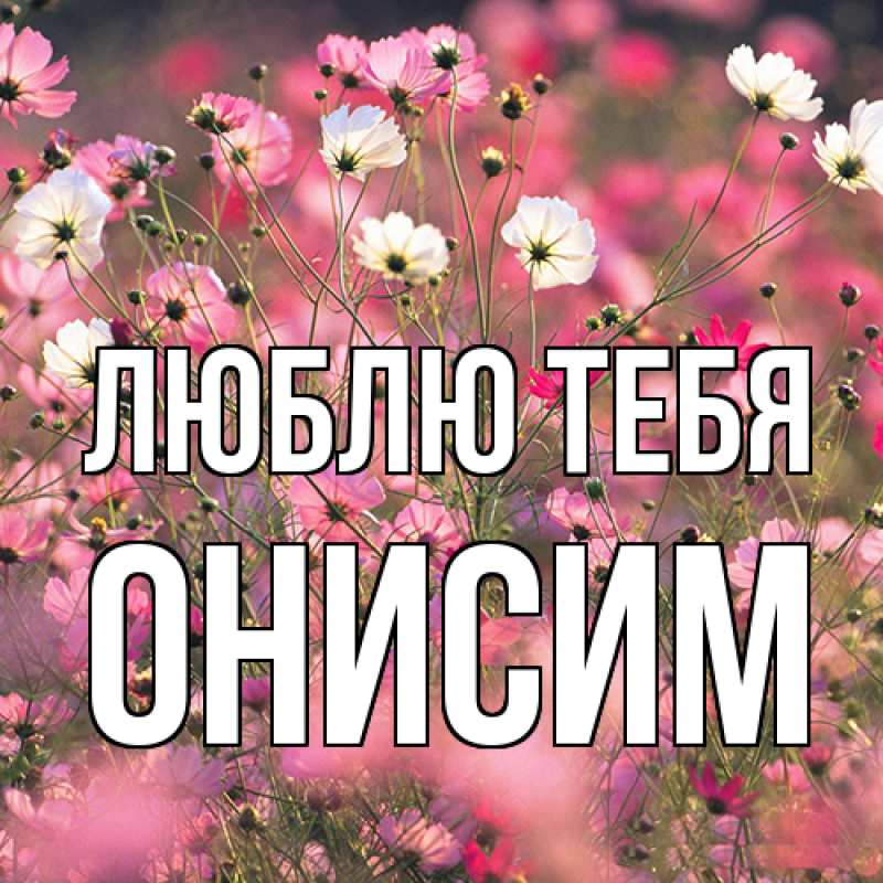 Картинка Люблю тебя, Онисим