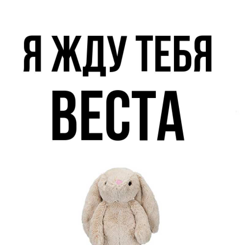 Картинка Я жду тебя, Веста