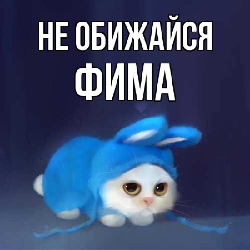 Картинка Не обижайся, Фима