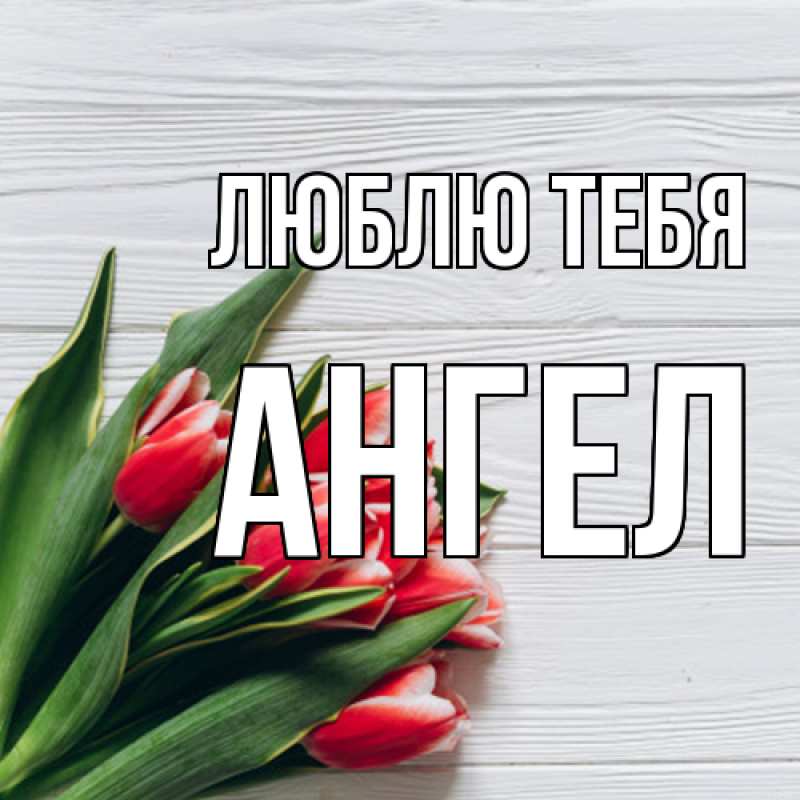 Картинка Люблю тебя, Ангел