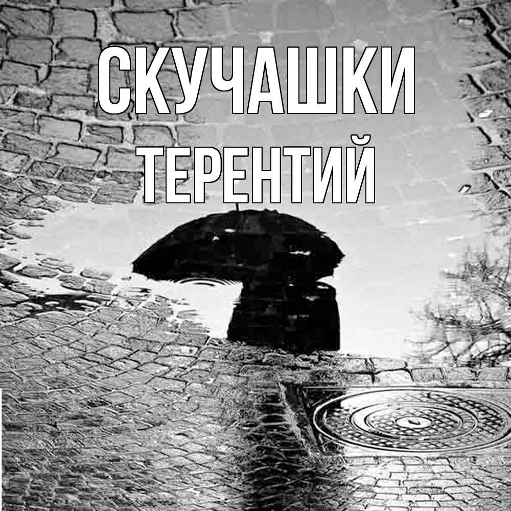 Открытка на каждый день с именем, Терентий Скучашки зонт люк Прикольная открытка с пожеланием онлайн скачать бесплатно 