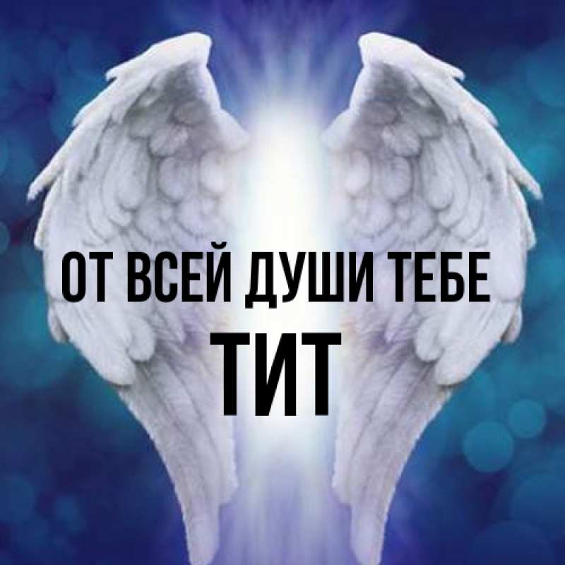 Картинка От всей души тебе, Тит