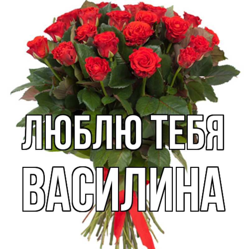 Картинка Люблю тебя, Василина
