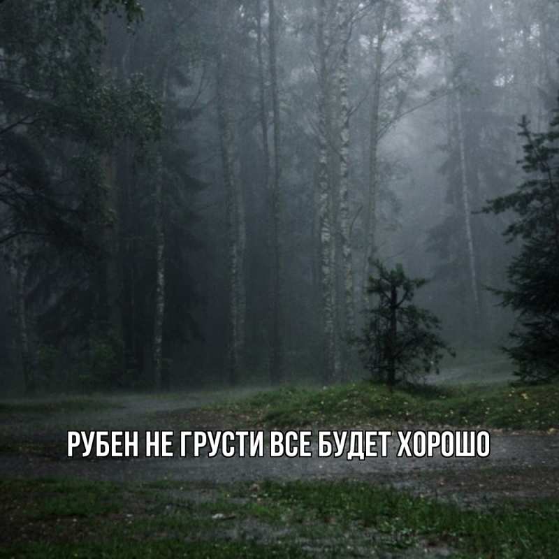 Картинка Не грусти, все будет хорошо, Рубен