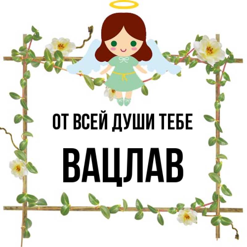 Картинка От всей души тебе, Вацлав