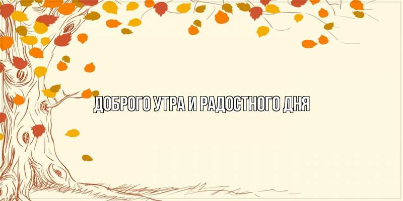 Картинка Доброго утра и радостного дня, 