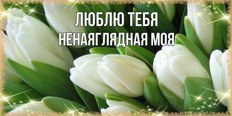 Картинка Люблю тебя, Ненаяглядная моя