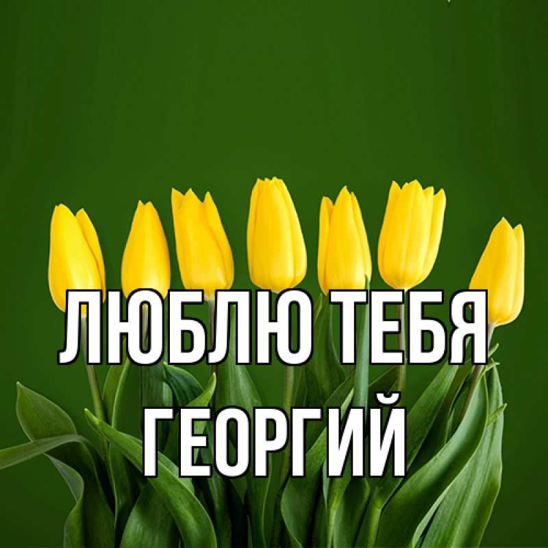 Картинка Люблю тебя, Георгий