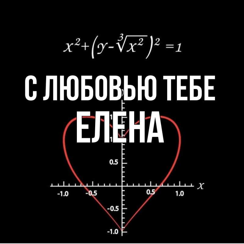 Картинка С любовью тебе, Елена
