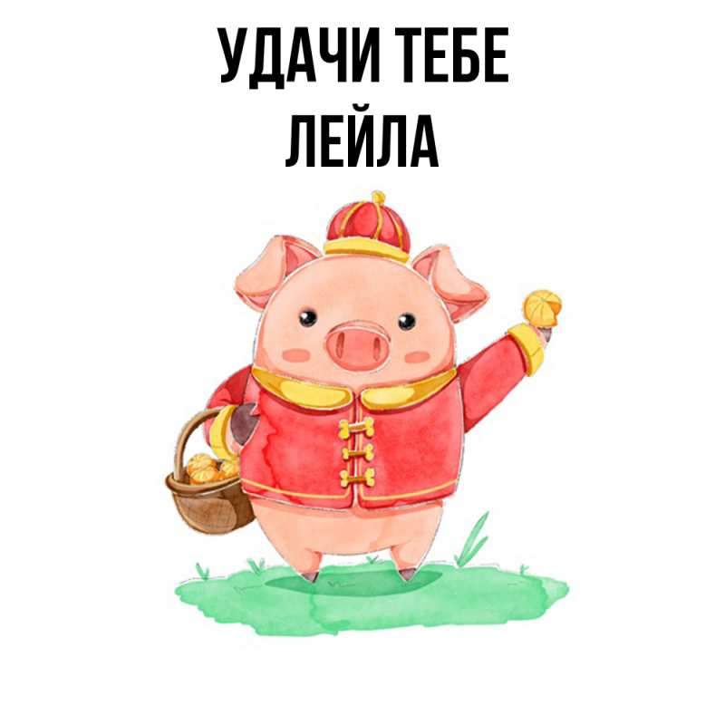 Картинка Удачи тебе, Лейла