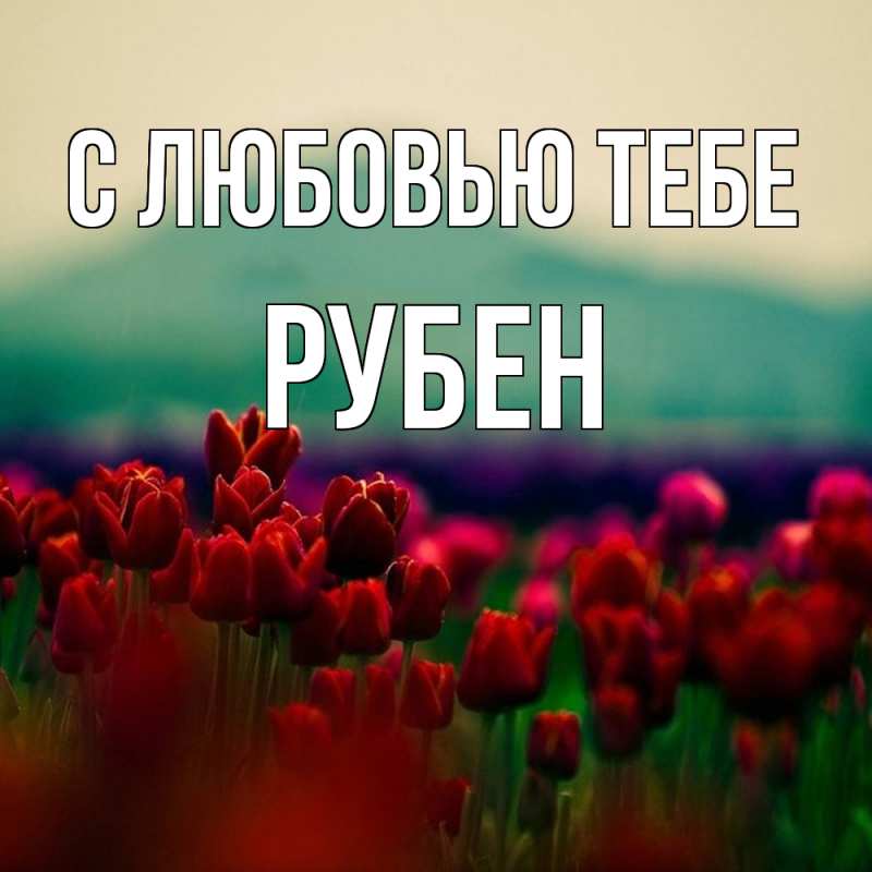 Картинка С любовью тебе, Рубен