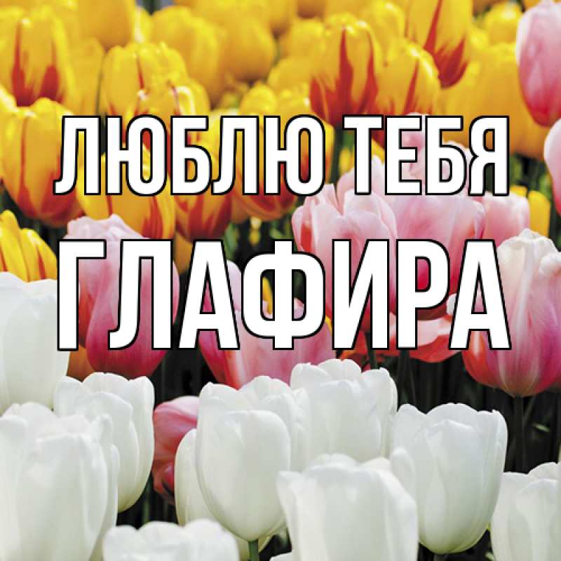 Картинка Люблю тебя, Глафира