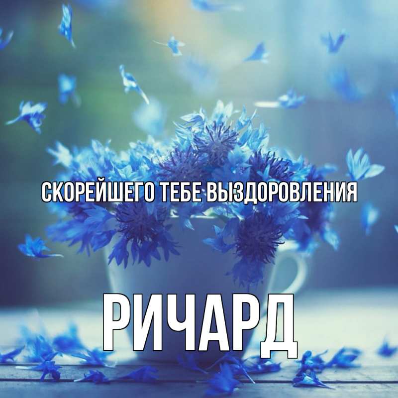 Картинка Скорейшего тебе выздоровления, Ричард