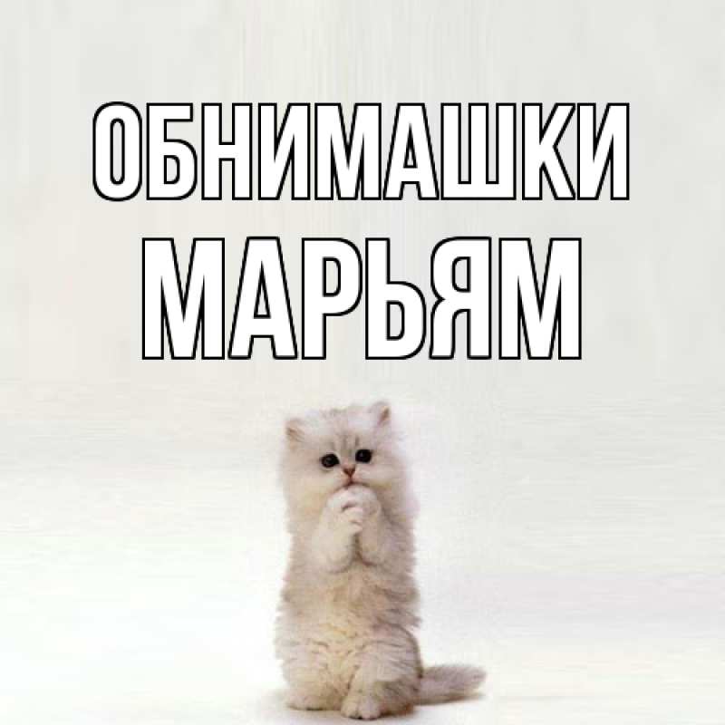 Картинка Обнимашки, Марьям